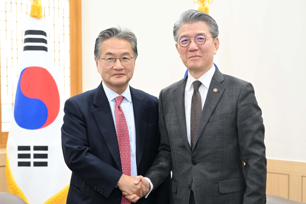 김홍균 1차관, 신임 주한 미국대사대리 접견